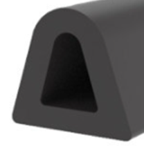 Example of bumper and fender extrusions