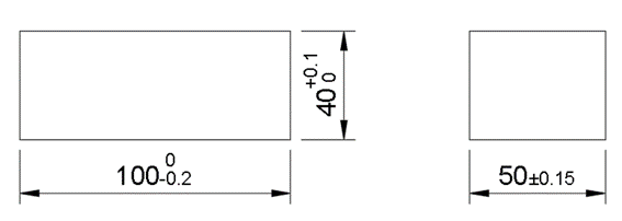 Dimensional tolerances