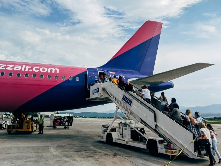 Rubber Used on plane boarding